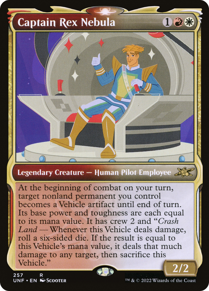 Magic: The Gathering - Captain Rex Nebula Foil - Unfinity