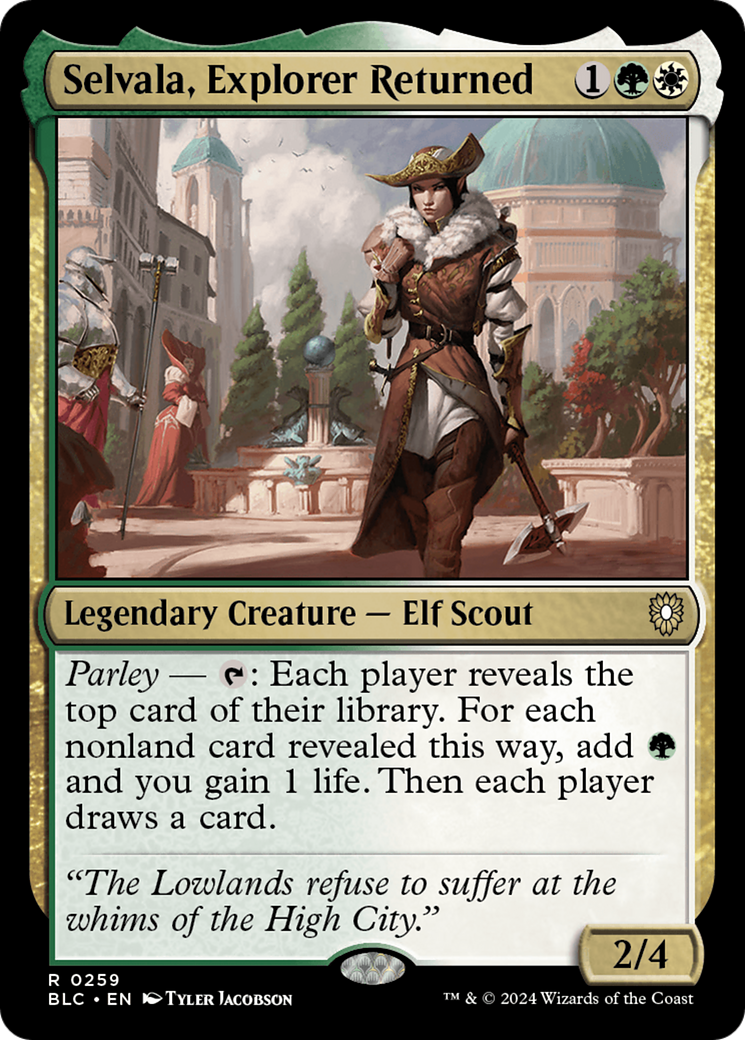 Magic: The Gathering - Selvala, Explorer Returned - Bloomburrow Commander