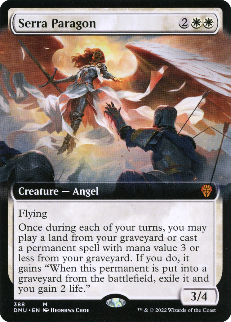 Magic: The Gathering - Serra Paragon Foil - Dominaria United