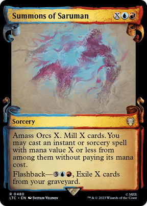 Magic: The Gathering - Summons of Saruman - Tales of Middle-earth Commander