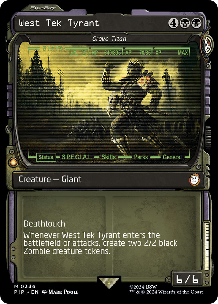 Magic: The Gathering - Grave Titan Foil - Fallout