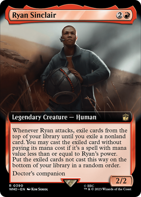 Magic: The Gathering - Ryan Sinclair - Doctor Who