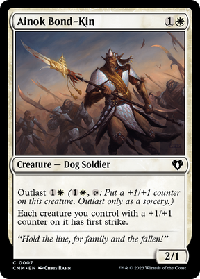 Magic: The Gathering - Ainok Bond-Kin - Commander Masters