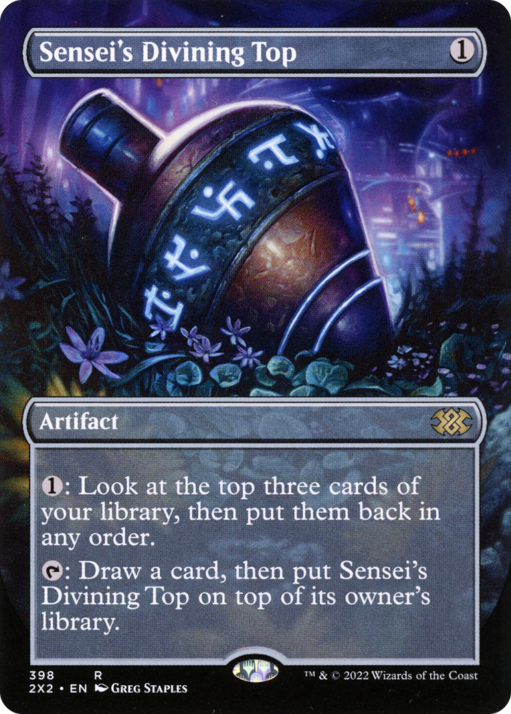 Magic: The Gathering - Sensei's Divining Top - Double Masters 2022