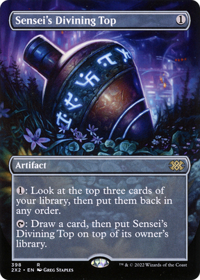 Magic: The Gathering - Sensei's Divining Top - Double Masters 2022
