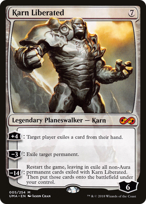 Magic: The Gathering - Karn Liberated Foil - Ultimate Masters