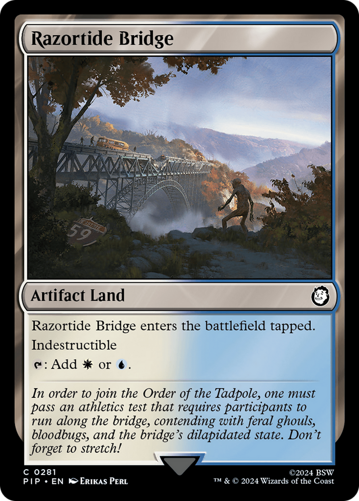 Magic: The Gathering - Razortide Bridge - Fallout