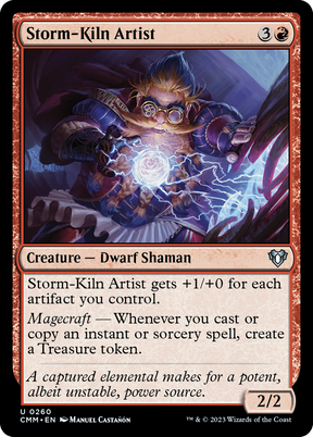 Magic: The Gathering - Storm-Kiln Artist Foil - Commander Masters