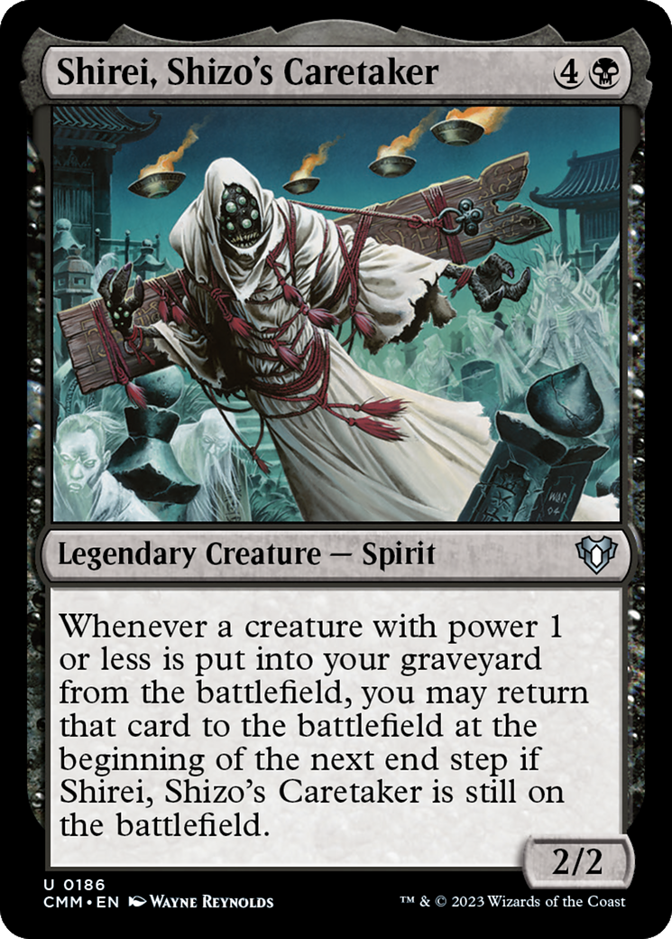 Magic: The Gathering - Shirei, Shizo's Caretaker - Commander Masters