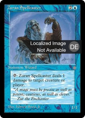 Magic: The Gathering - Zuranischer Zaubermeister - Ice Age