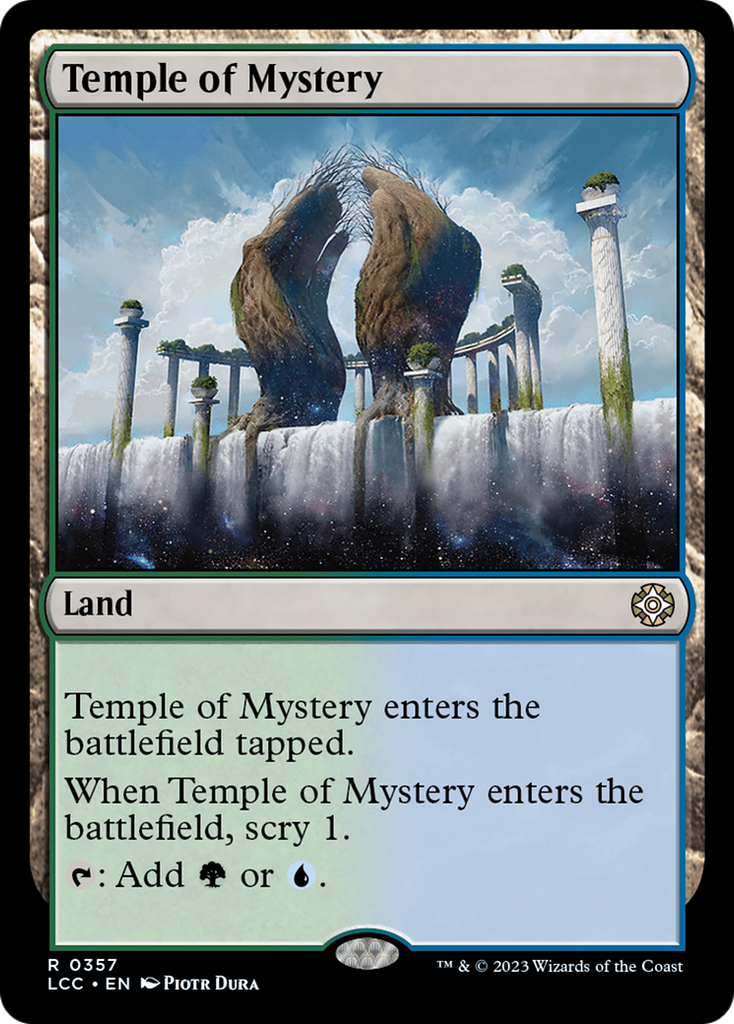 Magic: The Gathering - Temple of Mystery - The Lost Caverns of Ixalan Commander