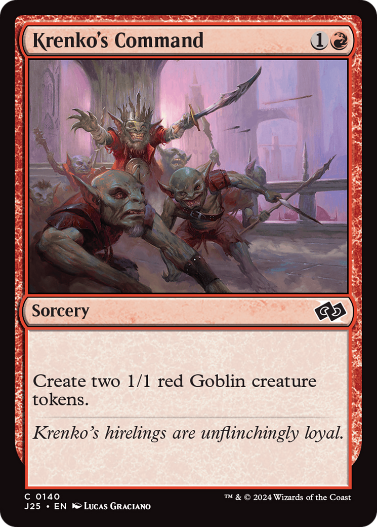 Magic: The Gathering - Krenko's Command - Foundations Jumpstart