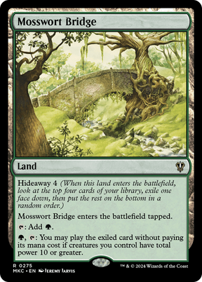 Magic: The Gathering - Mosswort Bridge - Murders at Karlov Manor Commander