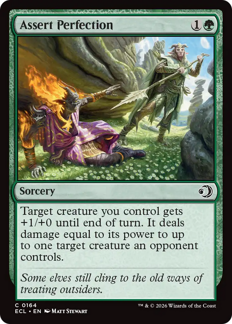 Magic: The Gathering - Assert Perfection - Lorwyn Eclipsed