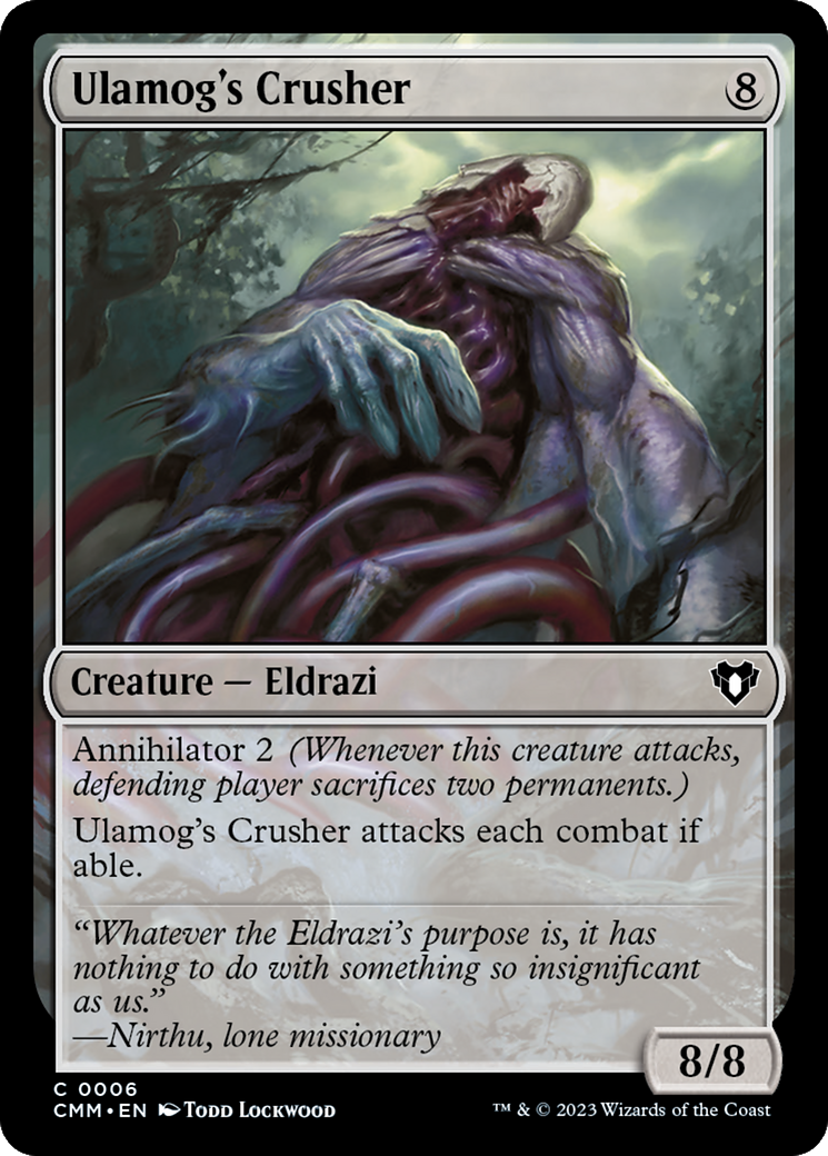 Magic: The Gathering - Ulamog's Crusher - Commander Masters