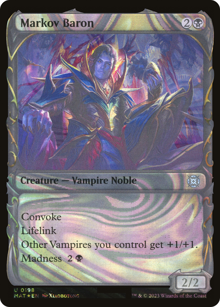 Magic: The Gathering - Markov Baron Foil - March of the Machine: The Aftermath