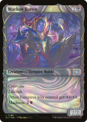 Magic: The Gathering - Markov Baron Foil - March of the Machine: The Aftermath