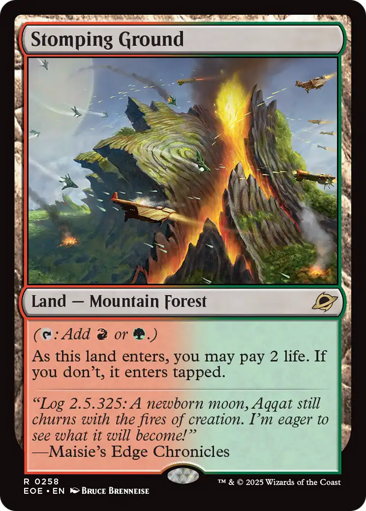 Magic: The Gathering - Stomping Ground - Edge of Eternities