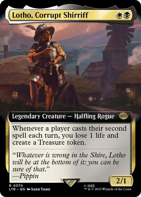 Magic: The Gathering - Lotho, Corrupt Shirriff - The Lord of the Rings: Tales of Middle-earth