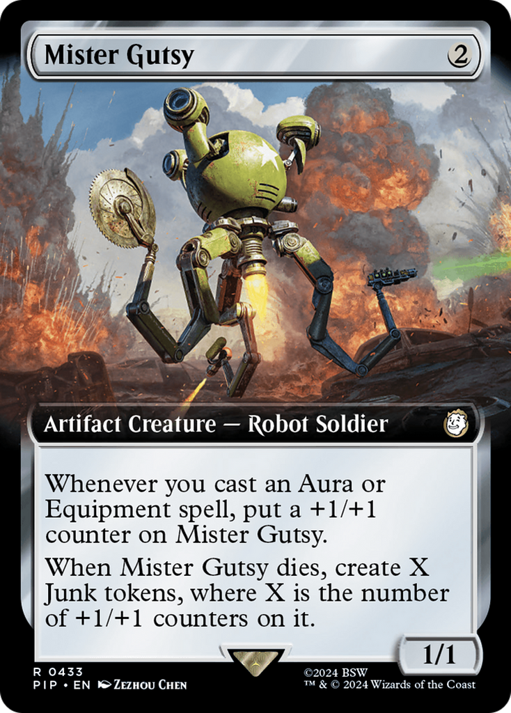 Magic: The Gathering - Mister Gutsy Foil - Fallout