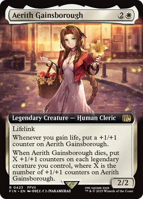 Magic: The Gathering - Aerith Gainsborough Foil - Final Fantasy