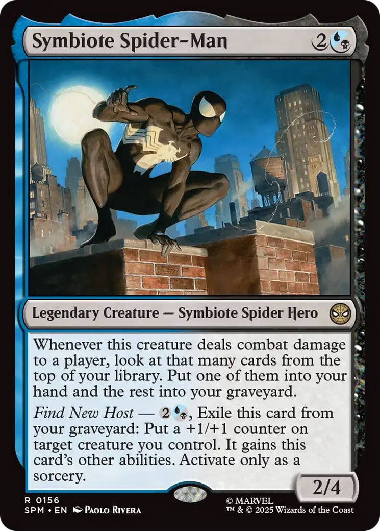 Magic: The Gathering - Symbiote Spider-Man Foil - Marvel's Spider-Man