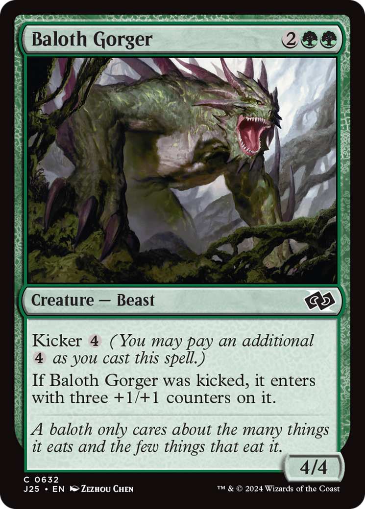 Magic: The Gathering - Baloth Gorger - Foundations Jumpstart