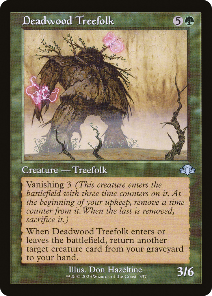 Magic: The Gathering - Deadwood Treefolk - Dominaria Remastered