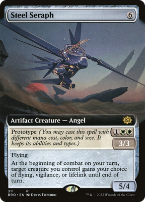 Magic: The Gathering - Steel Seraph Foil - The Brothers' War