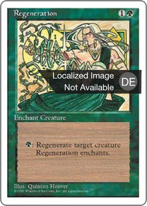 Magic: The Gathering - Regeneration - Fourth Edition