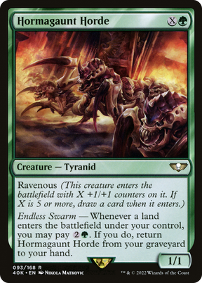Magic: The Gathering - Hormagaunt Horde - Warhammer 40000 Commander