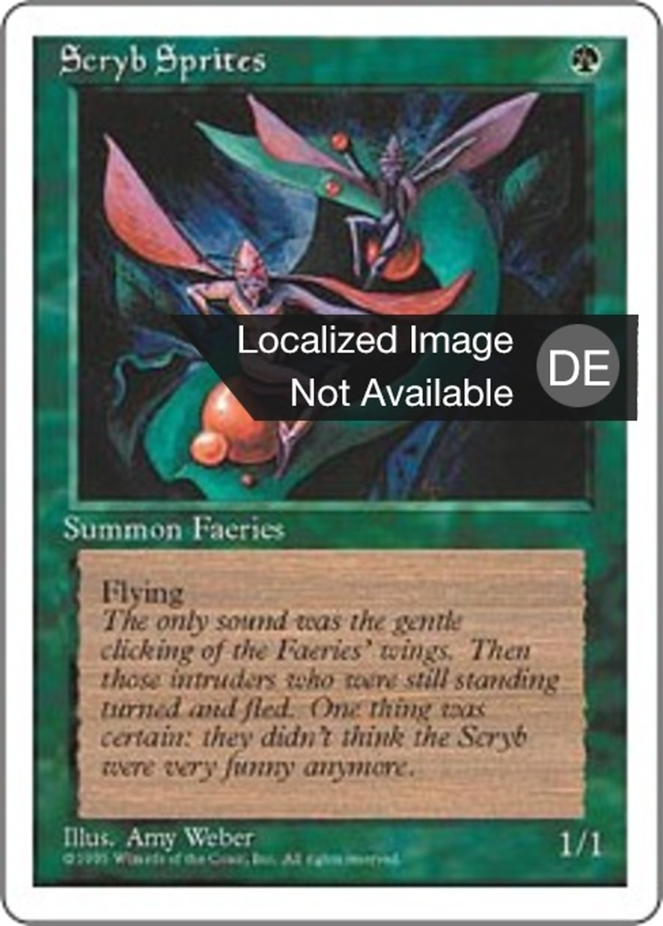 Magic: The Gathering - Waldfeen - Fourth Edition
