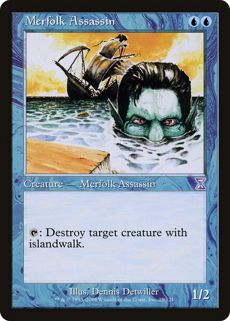 Magic: The Gathering - Merfolk Assassin - Time Spiral Timeshifted