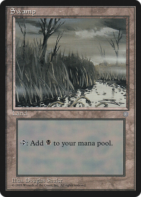 Magic: The Gathering - Swamp - Ice Age