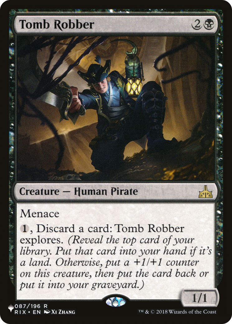Magic: The Gathering - Tomb Robber - The List