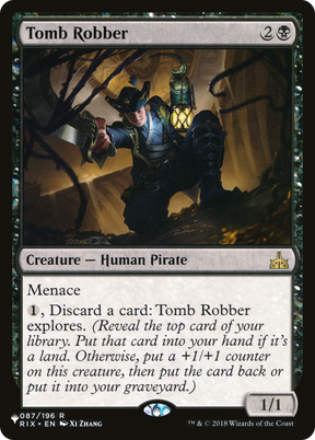 Magic: The Gathering - Tomb Robber - The List