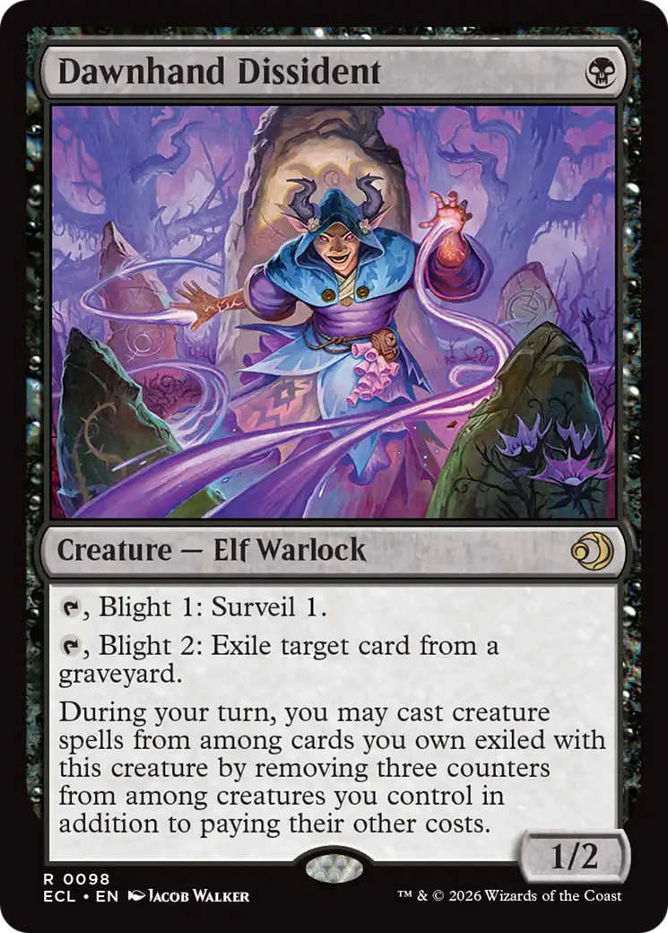 Magic: The Gathering - Dawnhand Dissident Foil - Lorwyn Eclipsed