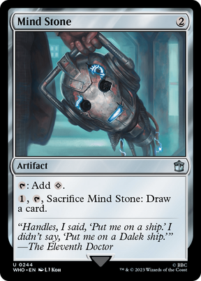Magic: The Gathering - Mind Stone - Doctor Who