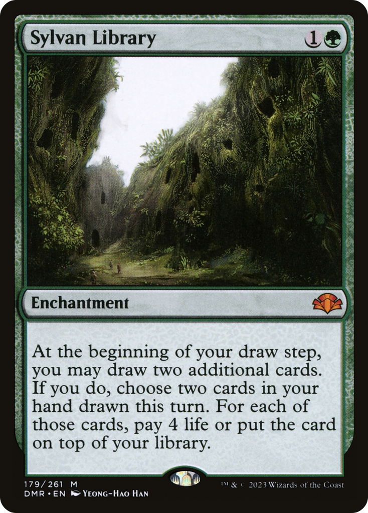 Magic: The Gathering - Sylvan Library - Dominaria Remastered