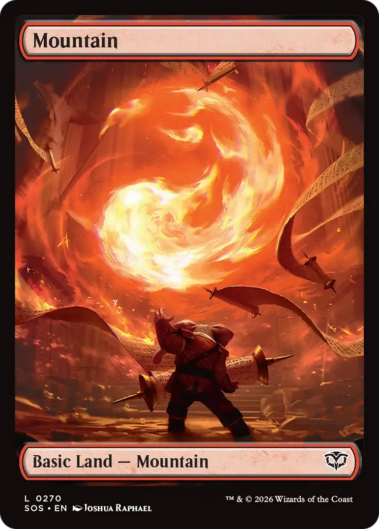 Magic: The Gathering - Mountain - Secrets of Strixhaven