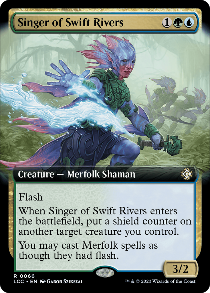 Magic: The Gathering - Singer of Swift Rivers - The Lost Caverns of Ixalan Commander