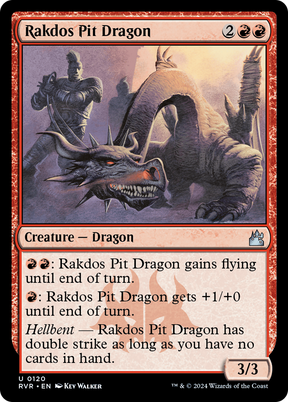 Magic: The Gathering - Rakdos Pit Dragon - Ravnica Remastered