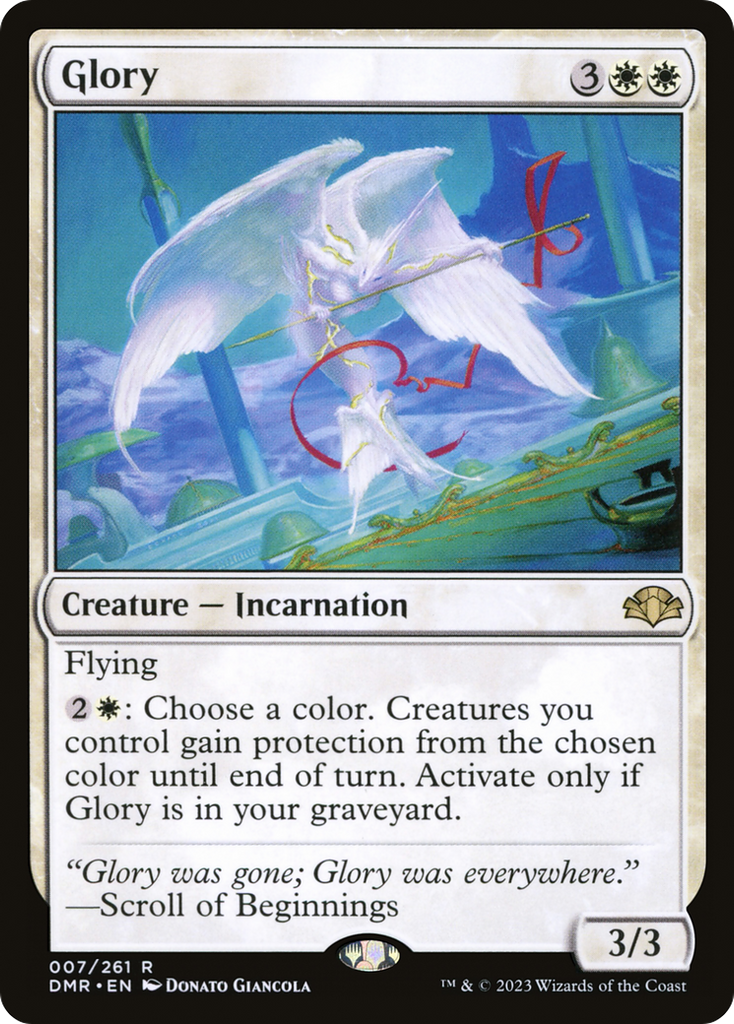 Magic: The Gathering - Glory Foil - Dominaria Remastered