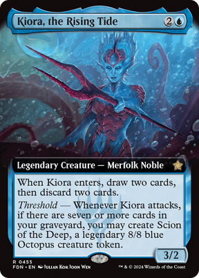 Magic: The Gathering - Kiora, the Rising Tide Foil - Foundations