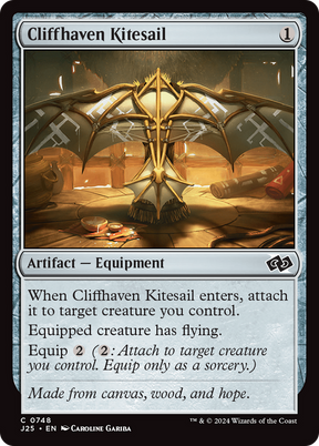 Magic: The Gathering - Cliffhaven Kitesail - Foundations Jumpstart