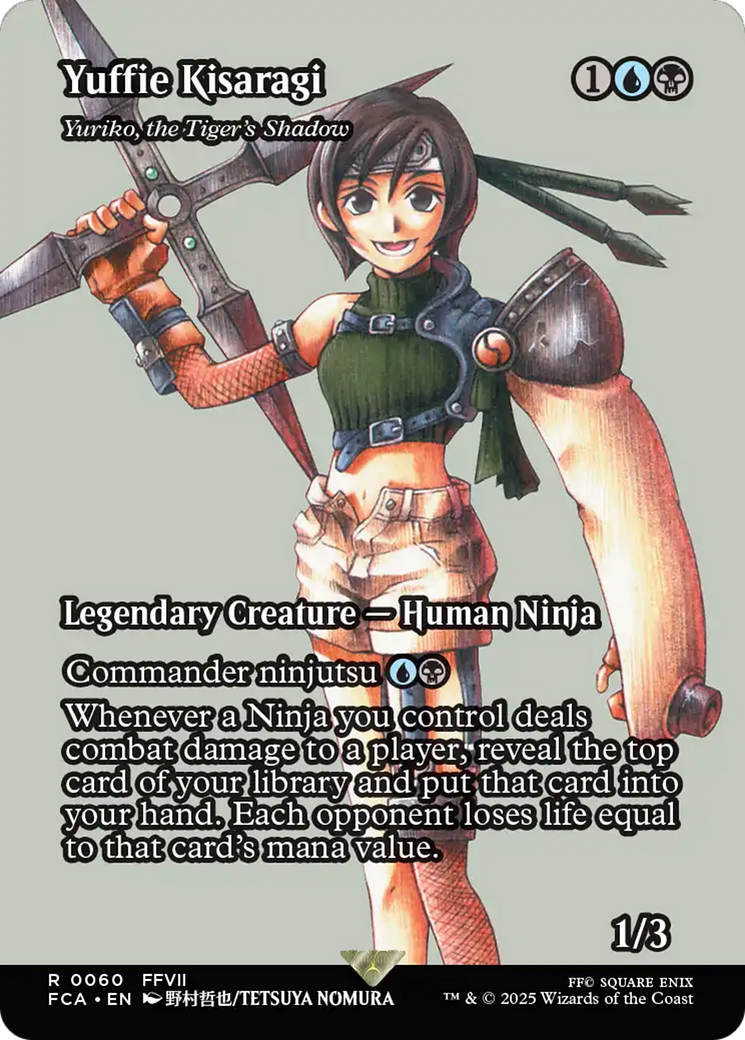 Magic: The Gathering - Yuriko, the Tiger's Shadow - Final Fantasy: Through the Ages