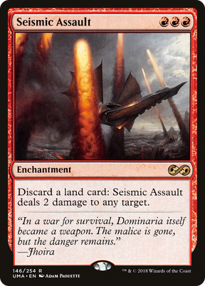 Magic: The Gathering - Seismic Assault Foil - Ultimate Masters