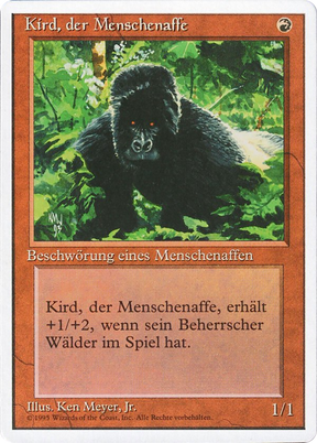 Magic: The Gathering - Kird, der Menschenaffe - Revised Edition
