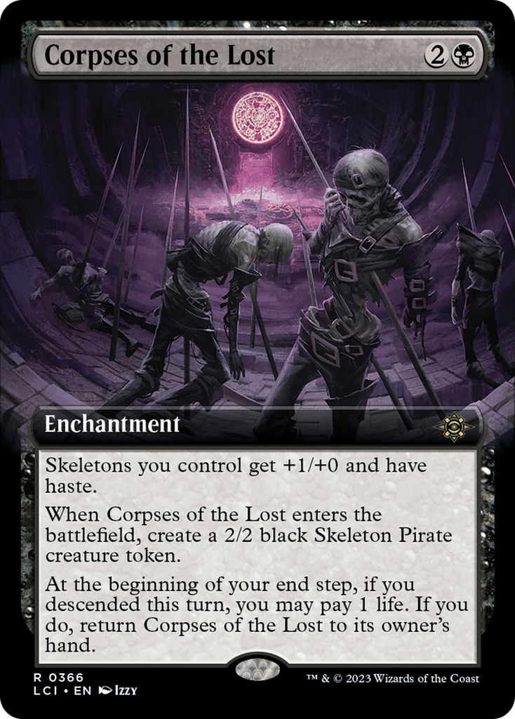 Magic: The Gathering - Corpses of the Lost Foil - The Lost Caverns of Ixalan