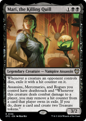 Magic: The Gathering - Mari, the Killing Quill - Outlaws of Thunder Junction Commander